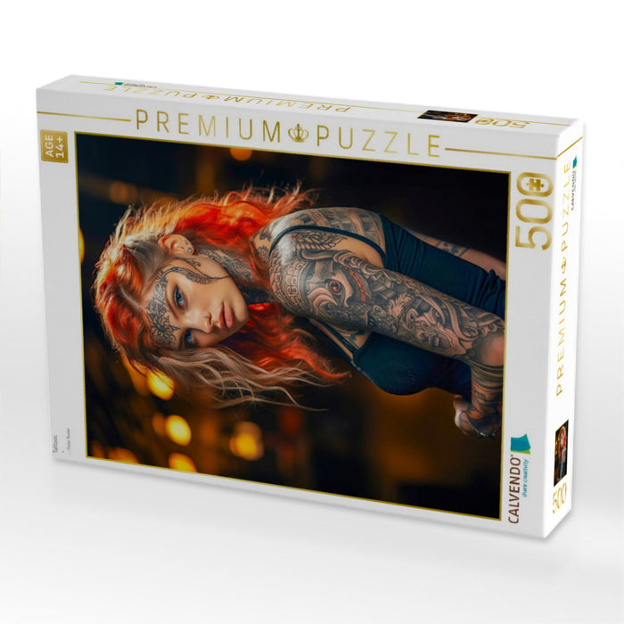 Tattoos - CALVENDO Foto-Puzzle'