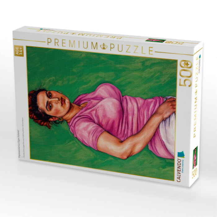 Expressionismus (Egon Schiele) - CALVENDO Foto-Puzzle'