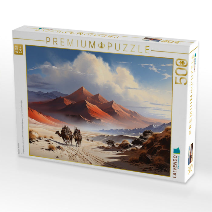 In der Wüste - CALVENDO Foto-Puzzle'