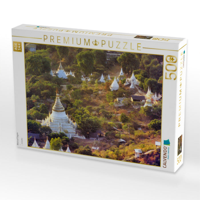 Blick auf Sagain - CALVENDO Foto-Puzzle'