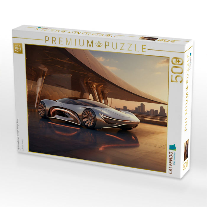 Hypermodernes concept design Auto - CALVENDO Foto-Puzzle'