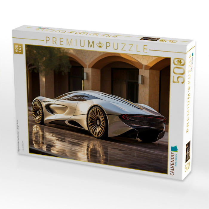 Hypermodernes Konzept Design Auto - CALVENDO Foto-Puzzle'