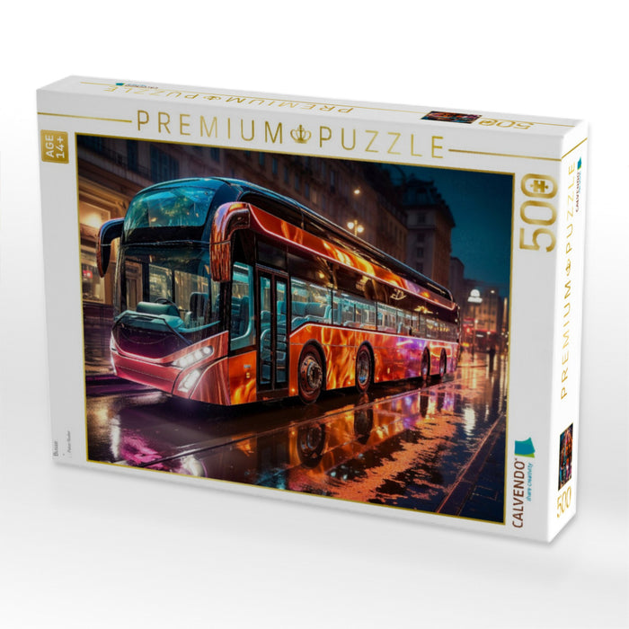 Busse - CALVENDO Foto-Puzzle'