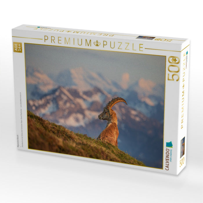 Alpensteinbock - CALVENDO Foto-Puzzle'