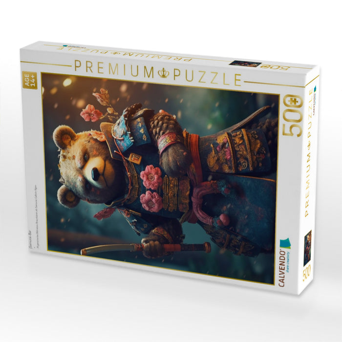 jSamurai-Bär - CALVENDO Foto-Puzzle'