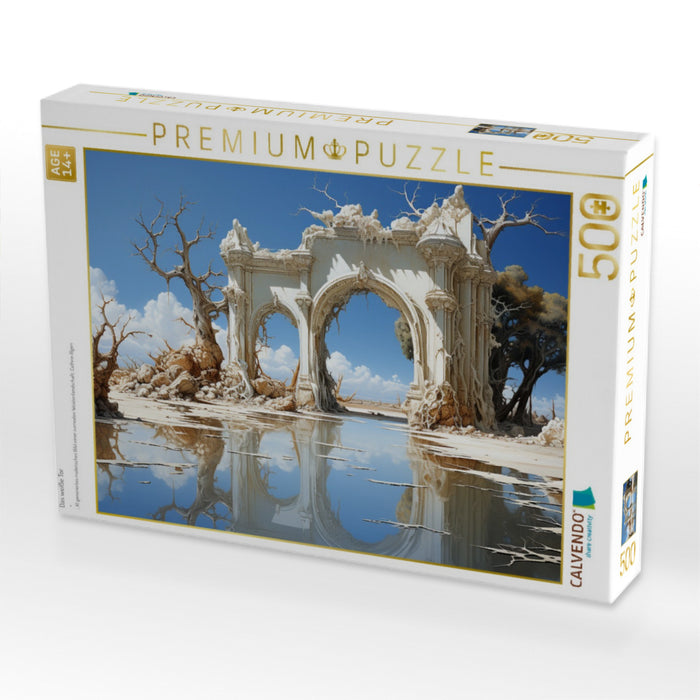 Das weiße Tor - CALVENDO Foto-Puzzle'