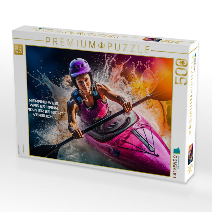 Versuchen - CALVENDO Foto-Puzzle'