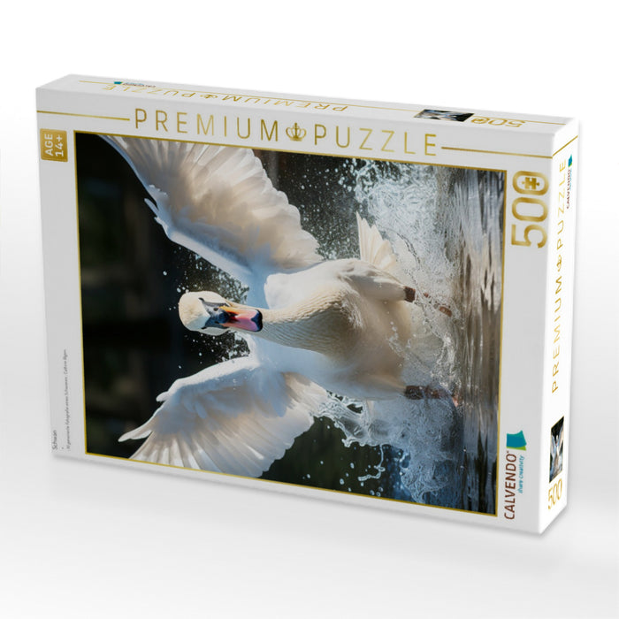 Schwan - CALVENDO Foto-Puzzle'