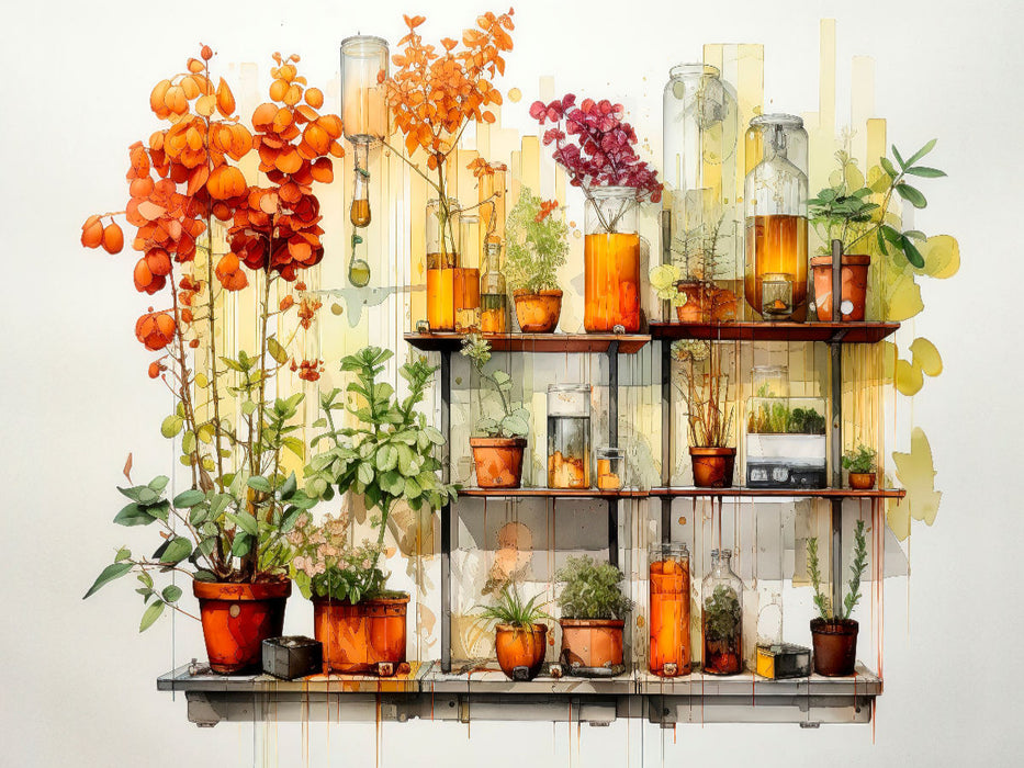 Blumenkunst - CALVENDO Foto-Puzzle'