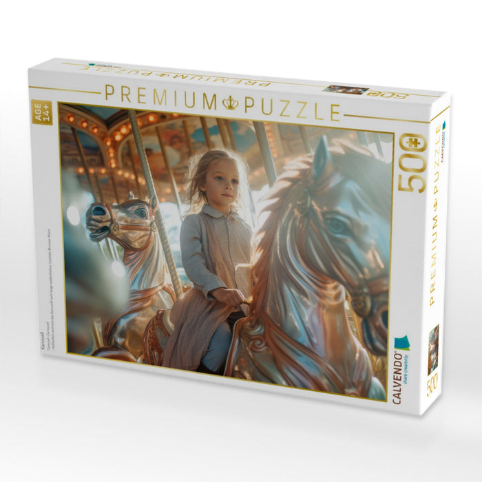 Karussell - CALVENDO Foto-Puzzle'