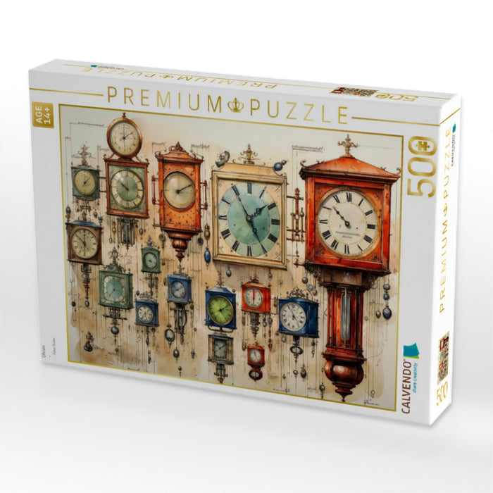 Uhren - CALVENDO Foto-Puzzle'