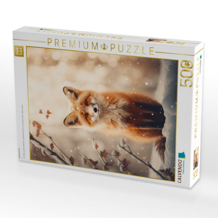 Winterfuchs - CALVENDO Foto-Puzzle'