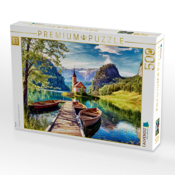 August - CALVENDO Foto-Puzzle'