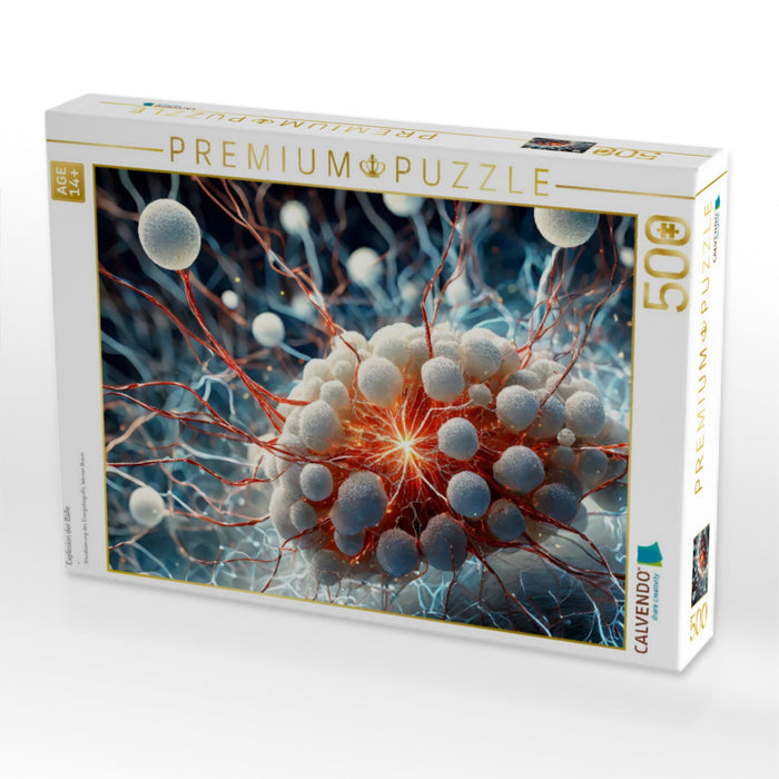 Explosion der Bälle - CALVENDO Foto-Puzzle'
