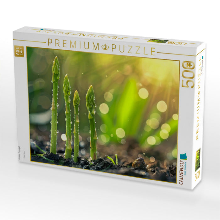 Grüner Spargel - CALVENDO Foto-Puzzle'