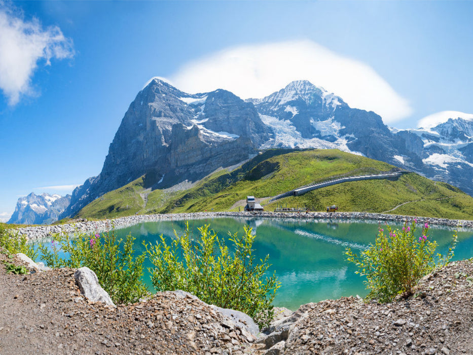Fallbodensee Kleine Scheidegg - CALVENDO Foto-Puzzle'