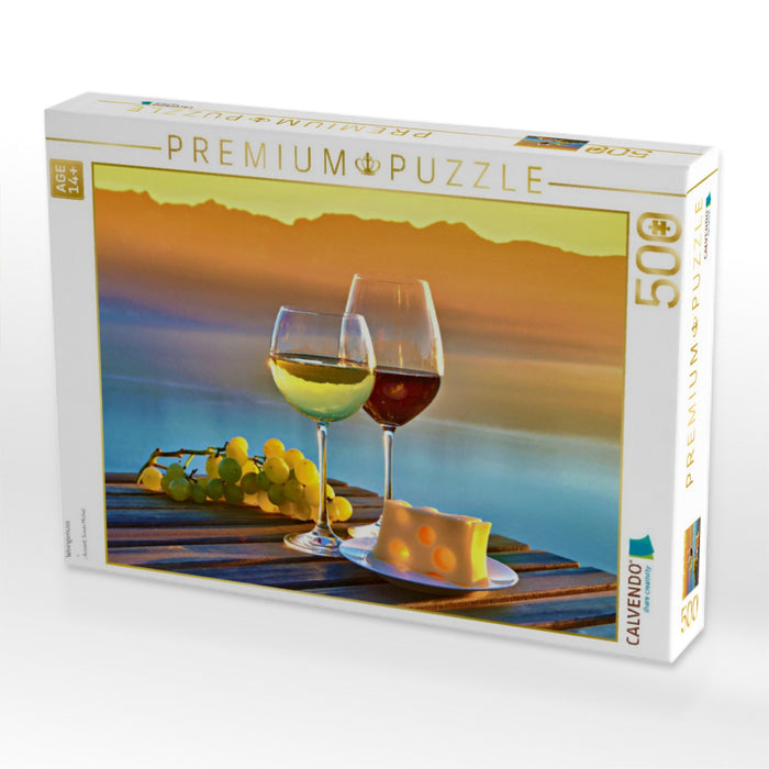 Weingenuss - CALVENDO Foto-Puzzle'