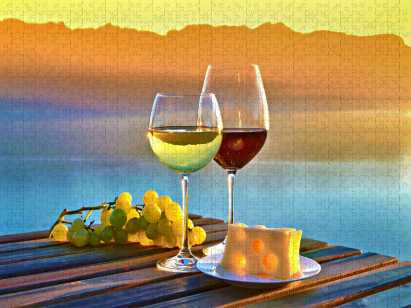 Weingenuss - CALVENDO Foto-Puzzle'