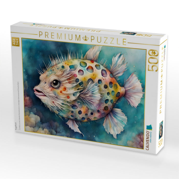 Kugelfisch - CALVENDO Foto-Puzzle'