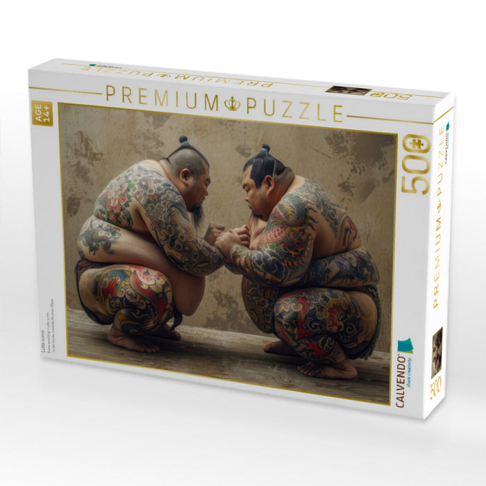Lutte sumo - CALVENDO Foto-Puzzle'