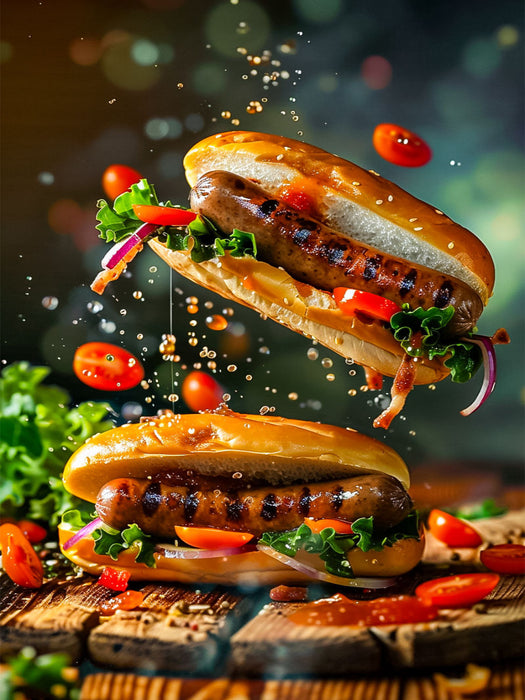 Bratwurst - CALVENDO Foto-Puzzle'