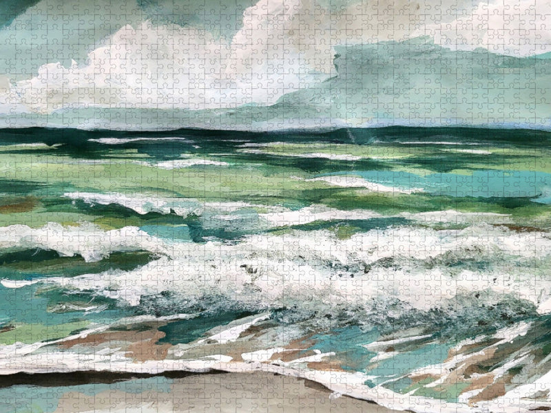 Die wilde Ostsee - CALVENDO Foto-Puzzle'