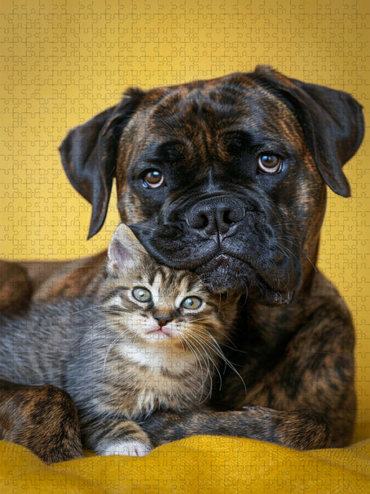 Kuschelzeit - CALVENDO Foto-Puzzle'