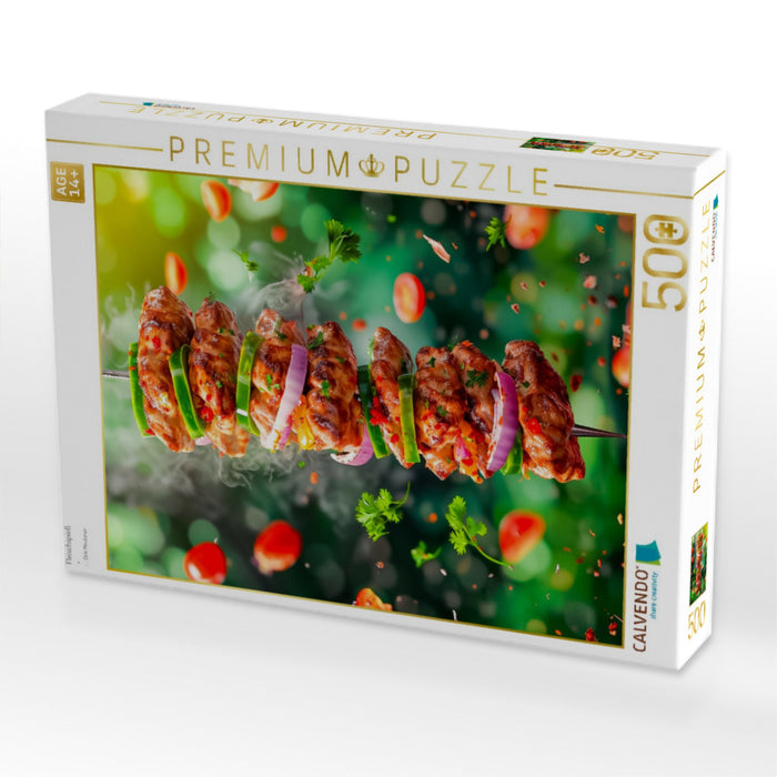 Fleischspieß - CALVENDO Foto-Puzzle'
