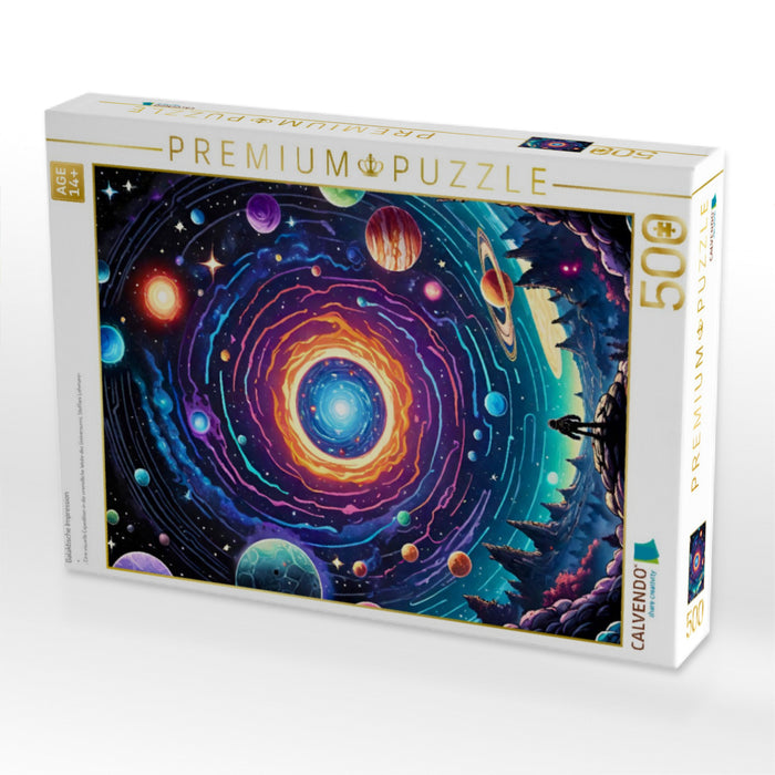 Galaktische Impression - CALVENDO Foto-Puzzle'