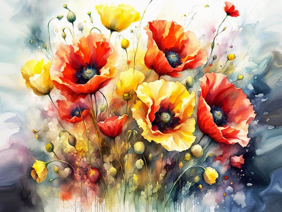 Mohn - CALVENDO Foto-Puzzle'