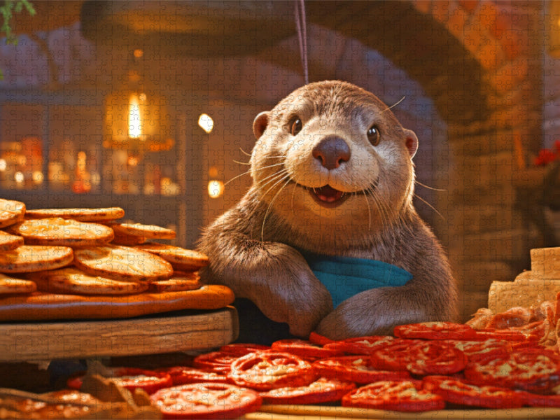 Pizzabäcker - CALVENDO Foto-Puzzle'