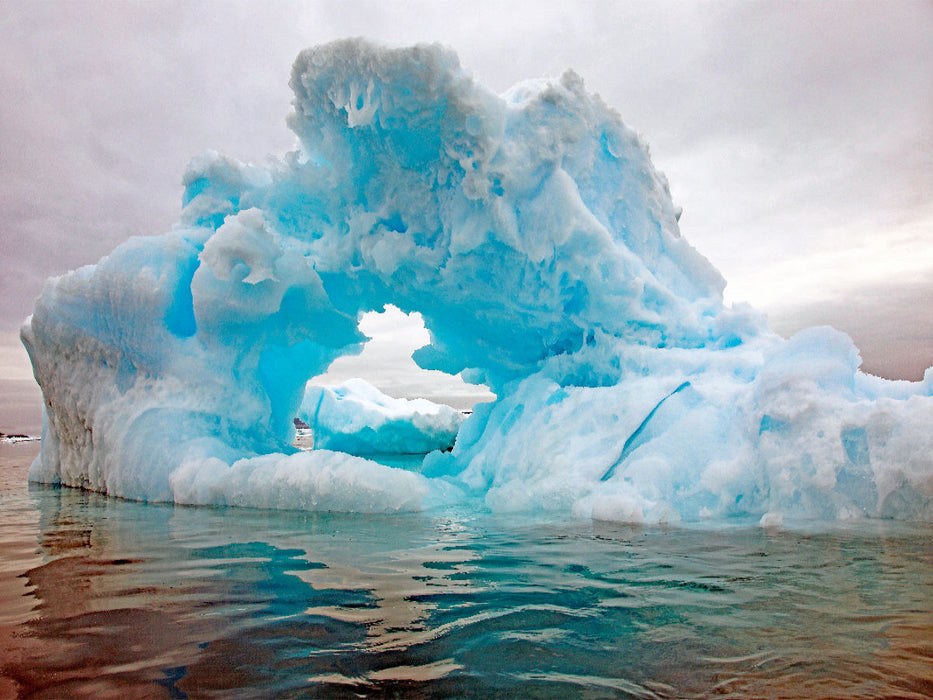 Blauer Eisberg - CALVENDO Foto-Puzzle'