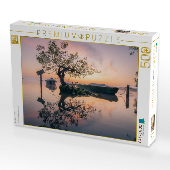 Der Baum im See - CALVENDO Foto-Puzzle'