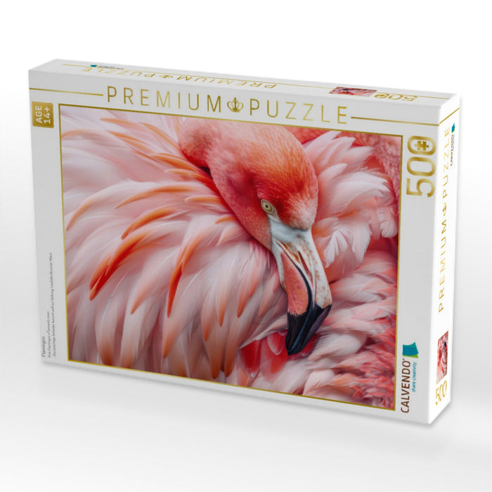 Flamingos - CALVENDO Foto-Puzzle'