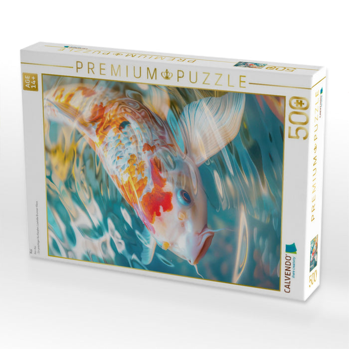 Koi - CALVENDO Foto-Puzzle'