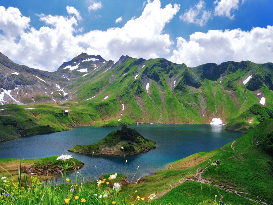 Schrecksee - CALVENDO Foto-Puzzle'