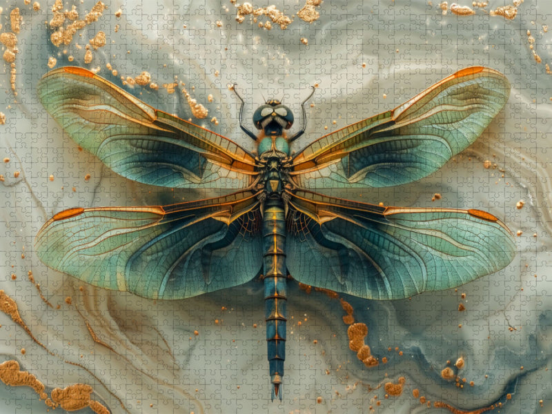 Libelle - CALVENDO Foto-Puzzle'