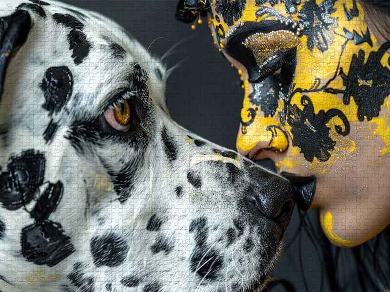 Adele und Chicco - CALVENDO Foto-Puzzle'