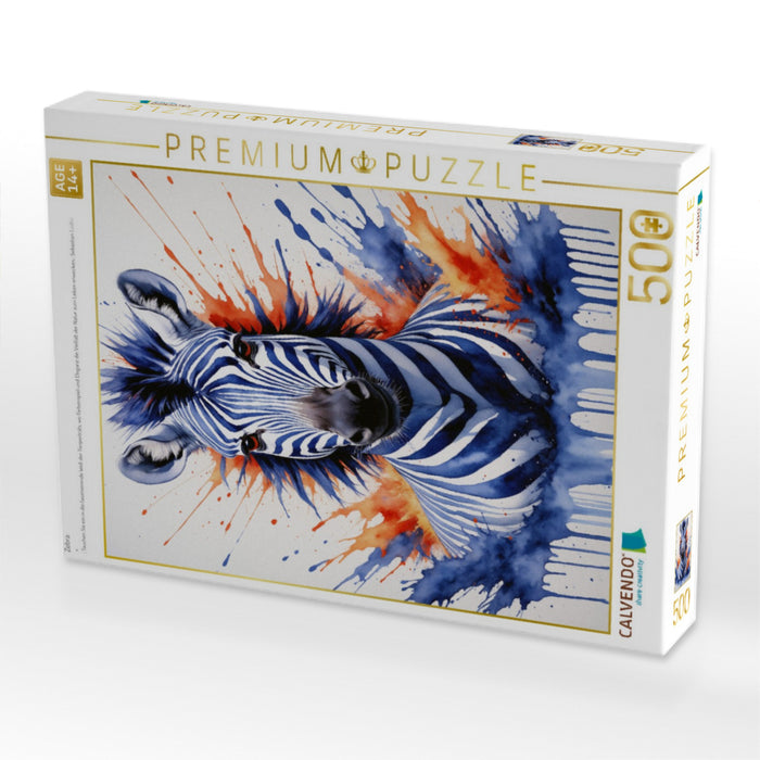 Zebra - CALVENDO Foto-Puzzle'