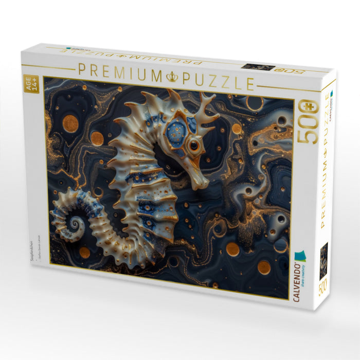 Seepferdchen - CALVENDO Foto-Puzzle'