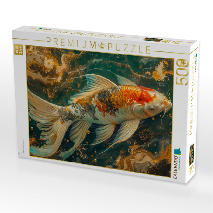 Koi - CALVENDO Foto-Puzzle'