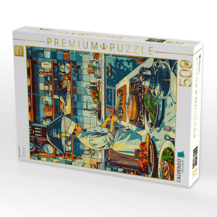 Schneebesen - CALVENDO Foto-Puzzle'