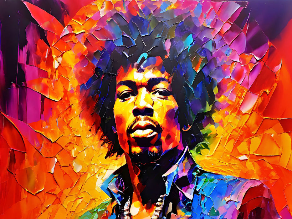 Jimi Hendrix - CALVENDO Foto-Puzzle'