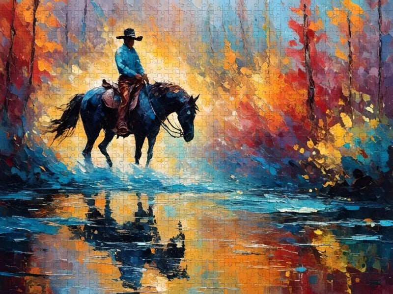 Spiegelbild - CALVENDO Foto-Puzzle'