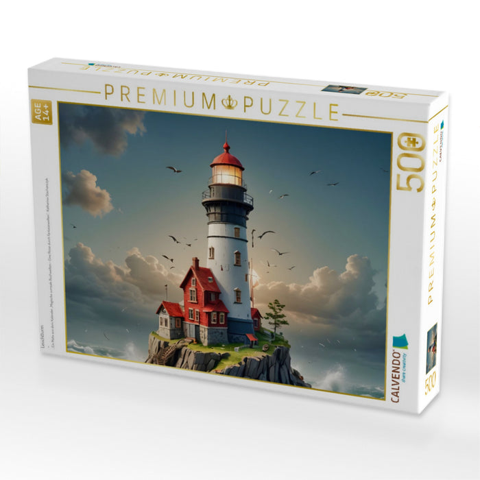 Leuchtturm - CALVENDO Foto-Puzzle'