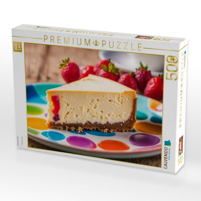 Cheesecake - CALVENDO Foto-Puzzle'