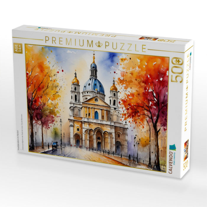 Invalidendom im Herbst - CALVENDO Foto-Puzzle'
