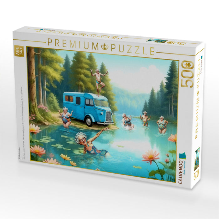 Badefreuden - CALVENDO Foto-Puzzle'