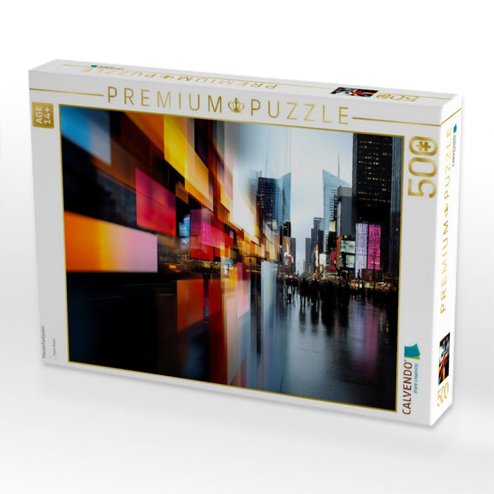 Häuserfantasien - CALVENDO Foto-Puzzle'