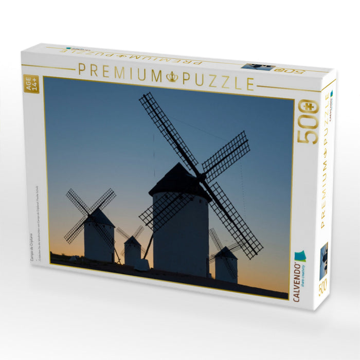Campo de Criptana - CALVENDO Foto-Puzzle'